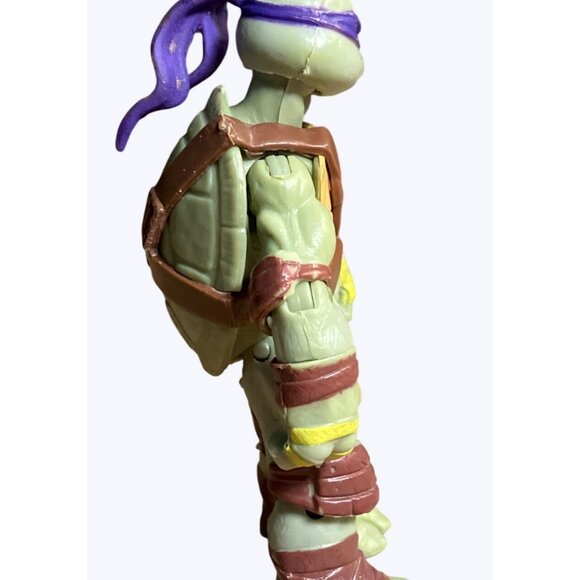 Viacom 2012 TMNT Donatello Action Figure 5" Green With Brown and Yellow Details - Picture 6 of 14